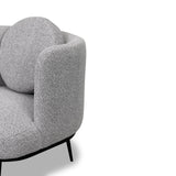 V Lux Occasional Chair  -  Kalpan Grey