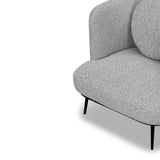 V Lux Occasional Chair  -  Kalpan Grey