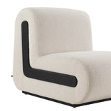 Liang & Eimil Bola Occasional Chair in Boucle Sand