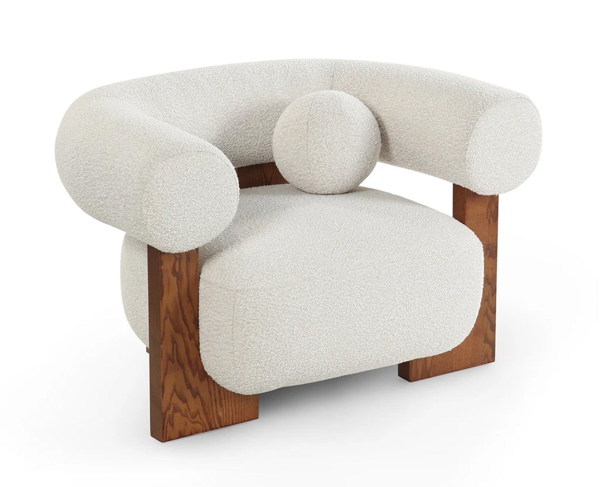 Liang & Eimil Epic Occasional Chair in Boucle Sand