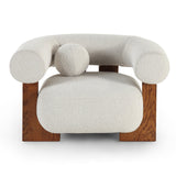 Epic Occasional Chair  -  Boucle Sand & Classic Brown