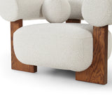 Epic Occasional Chair  -  Boucle Sand & Classic Brown