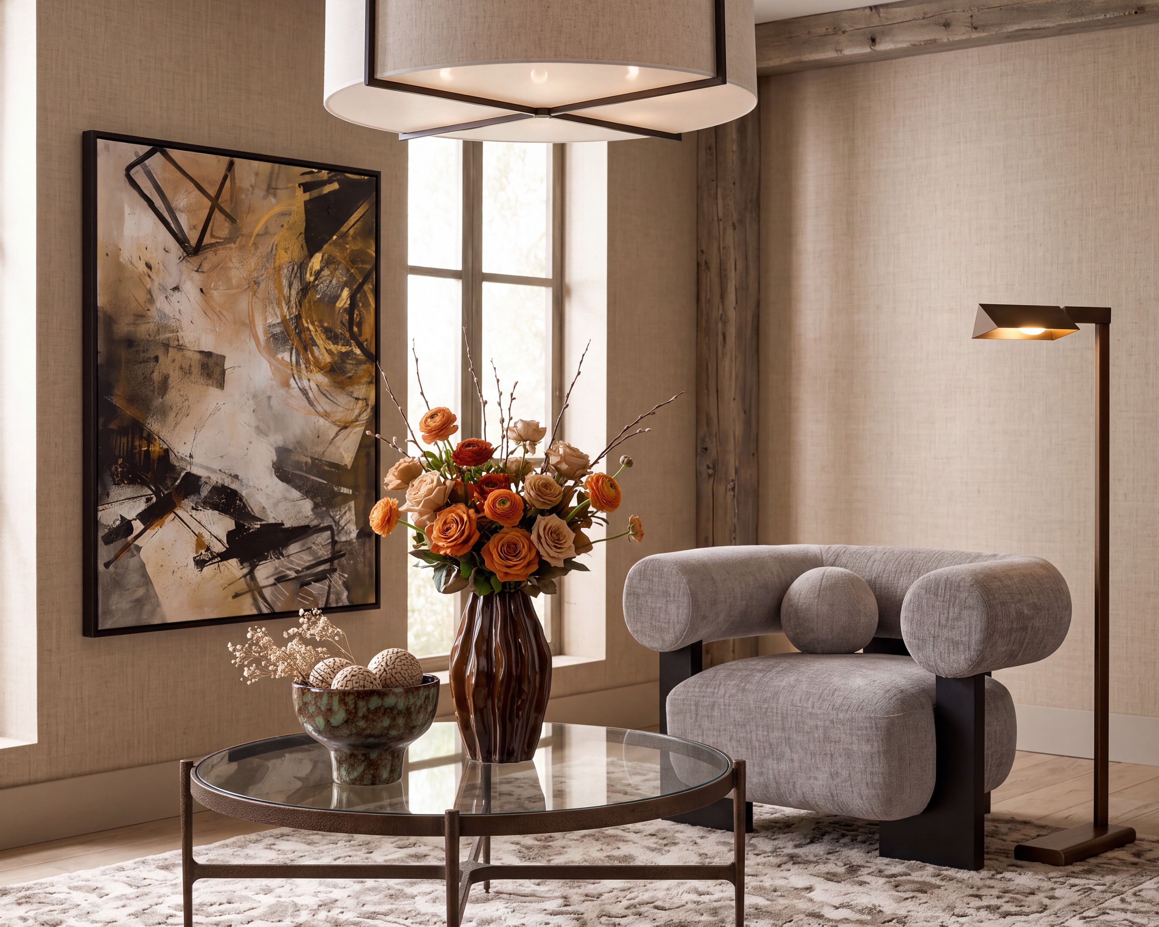 Liang & Eimil Epic Occasional Chair in Bennet Grey