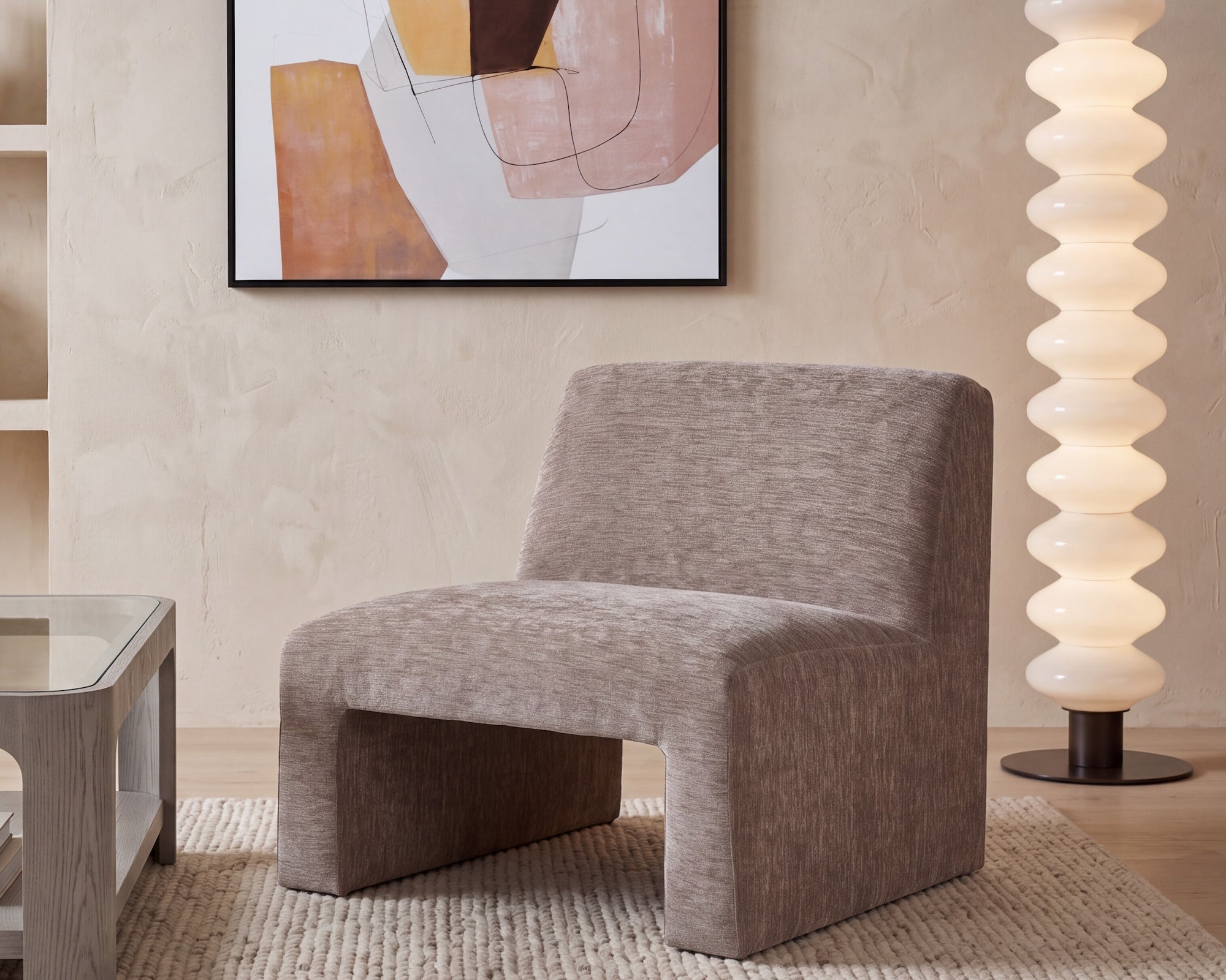 Liang & Eimil Arnot Occasional Chair –  Sysley Earth Chenille