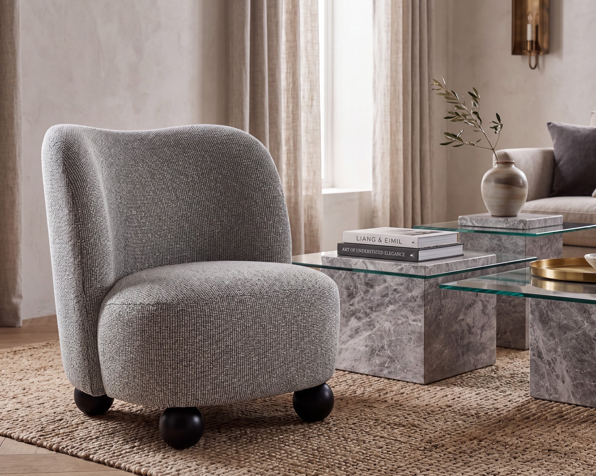 Liang & Eimil Halo Occasional Chair – Solo Black