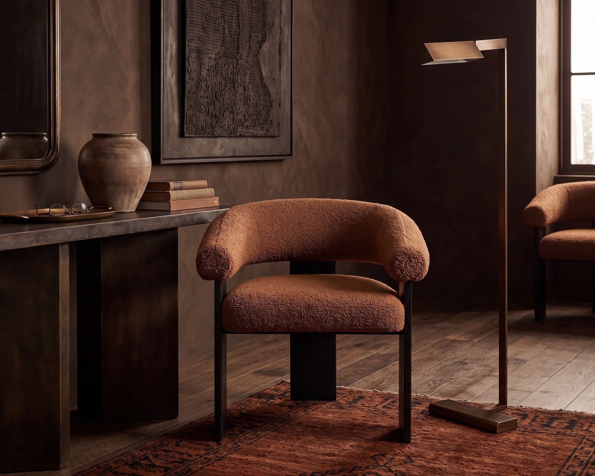 Liang & Eimil Kalo Occasional Chair – Beau Clay Boucle