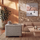 Liang & Eimil Delta Armchair – Colmer Silver Grain