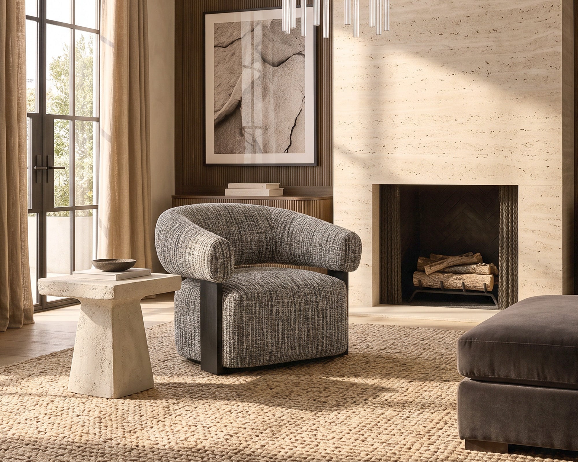 Liang & Eimil Botega Occasional Chair – Letto Grey