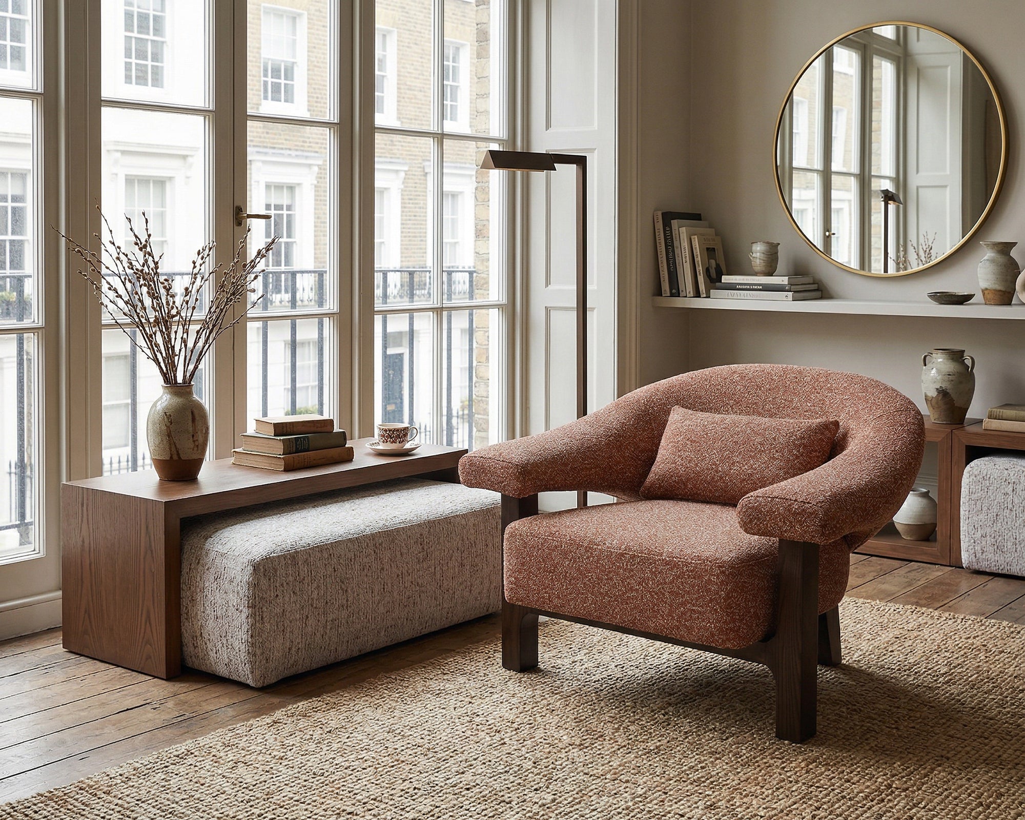 Liang & Eimil Riviera Occasional Chair – Capela Clay