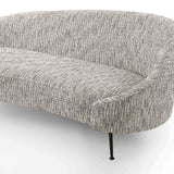Aspen Sofa  -  Sherpa Grey/Matt Black