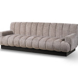 Keiron Sofa  -  Bennet Grey/Matt Black