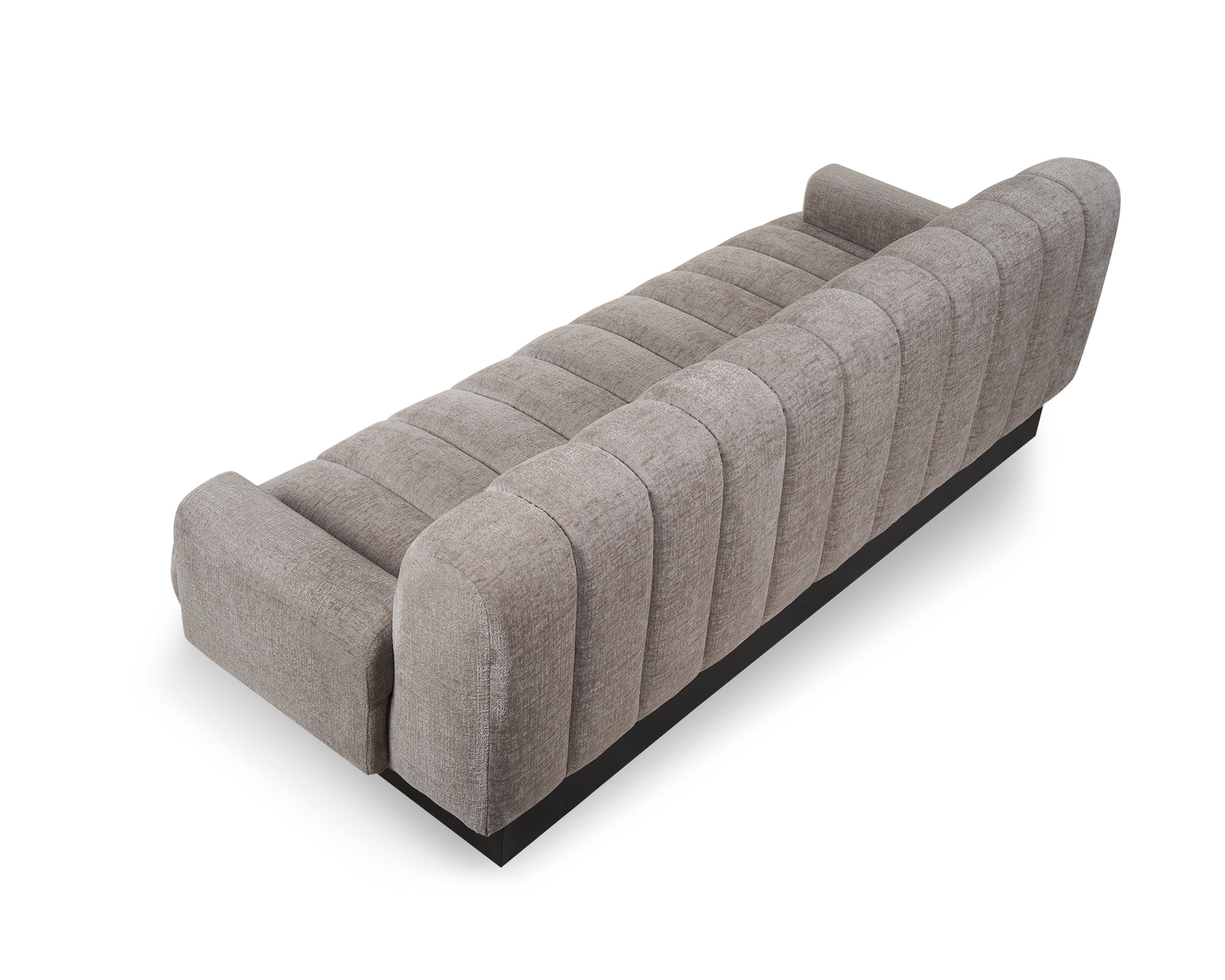 Keiron Sofa  -  Bennet Grey/Matt Black