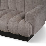 Keiron Sofa  -  Bennet Grey/Matt Black