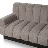 Keiron Sofa  -  Bennet Grey/Matt Black