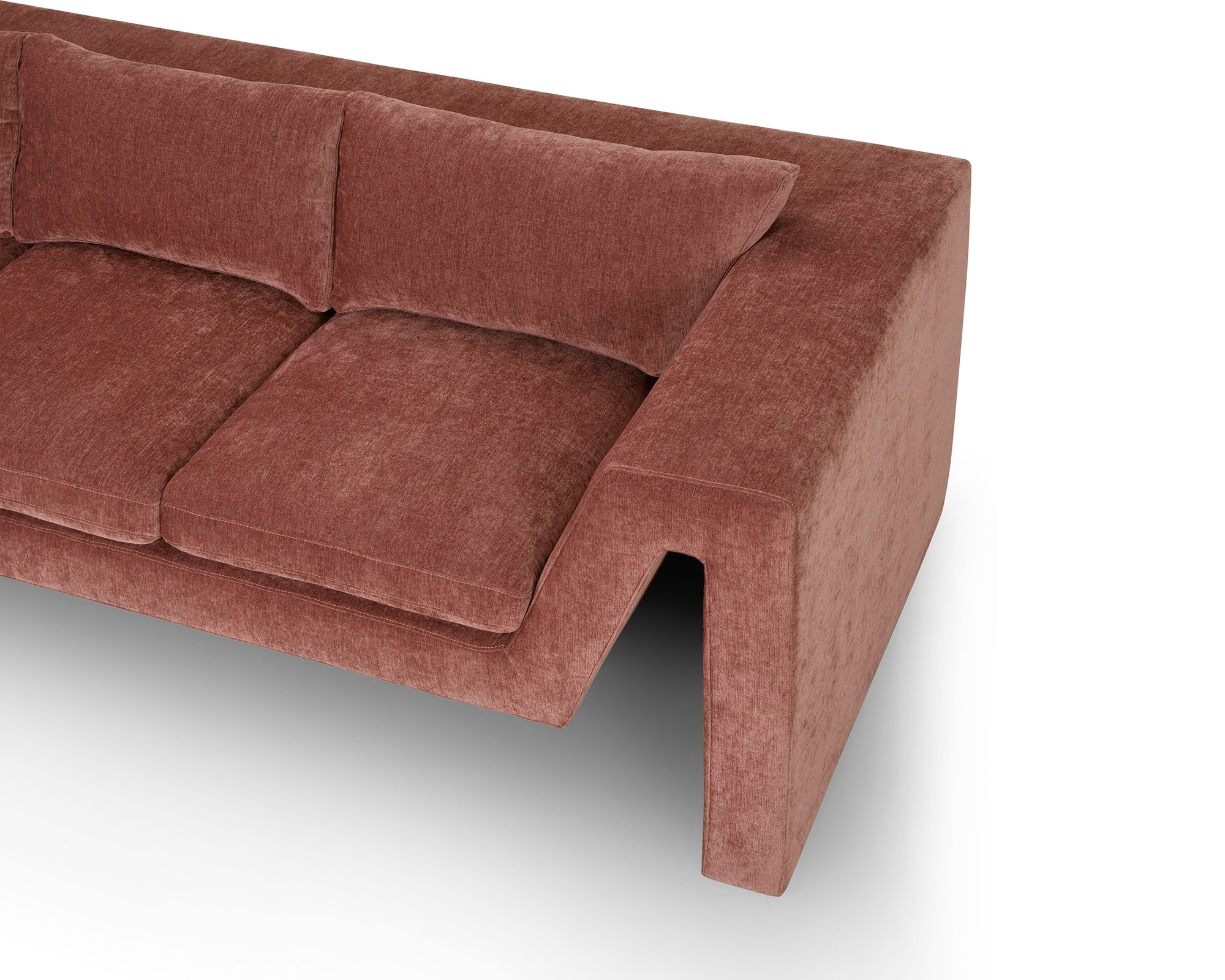Manu Sofa   -  Sysley Rust II