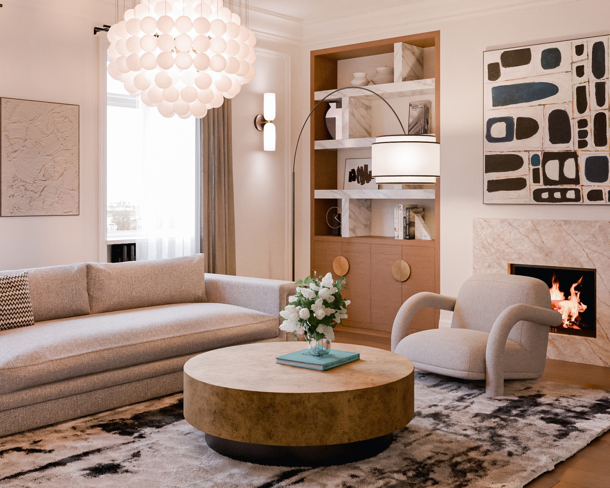 Liang & Eimil Delta Sofa – Colmer Silver Grain