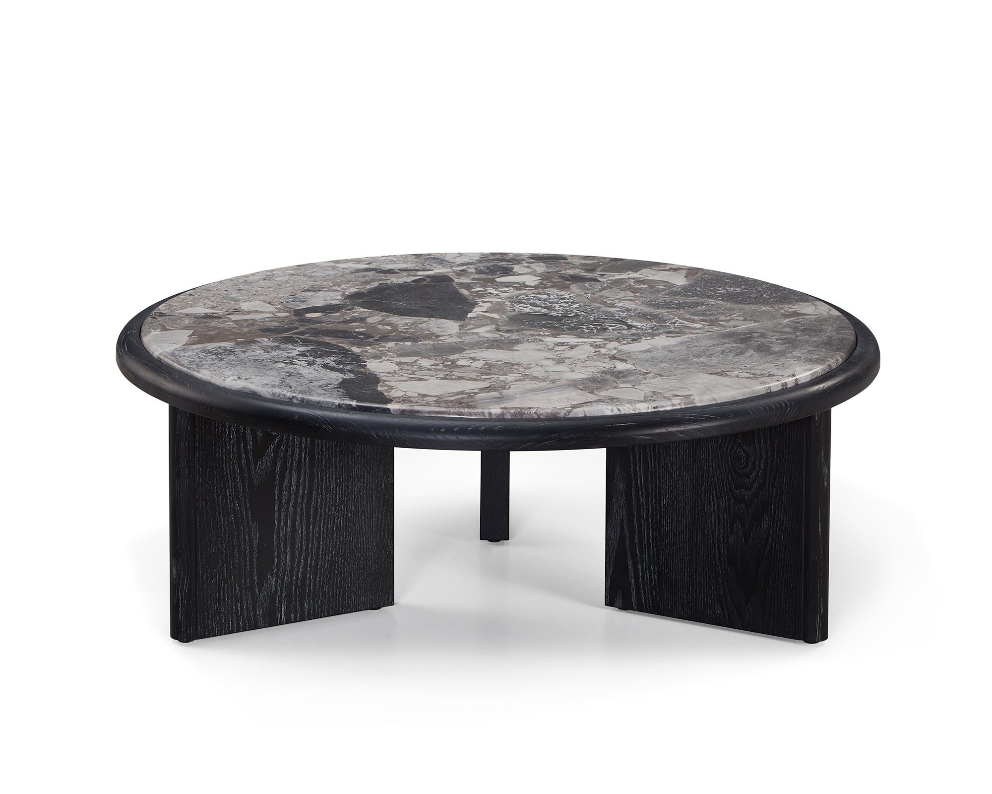 Herman Coffee Table   -  Oreo Grey/Ebony
