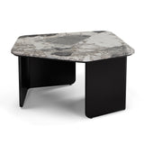 Organic Coffee Table  -  Oreo Grey/Matt Black