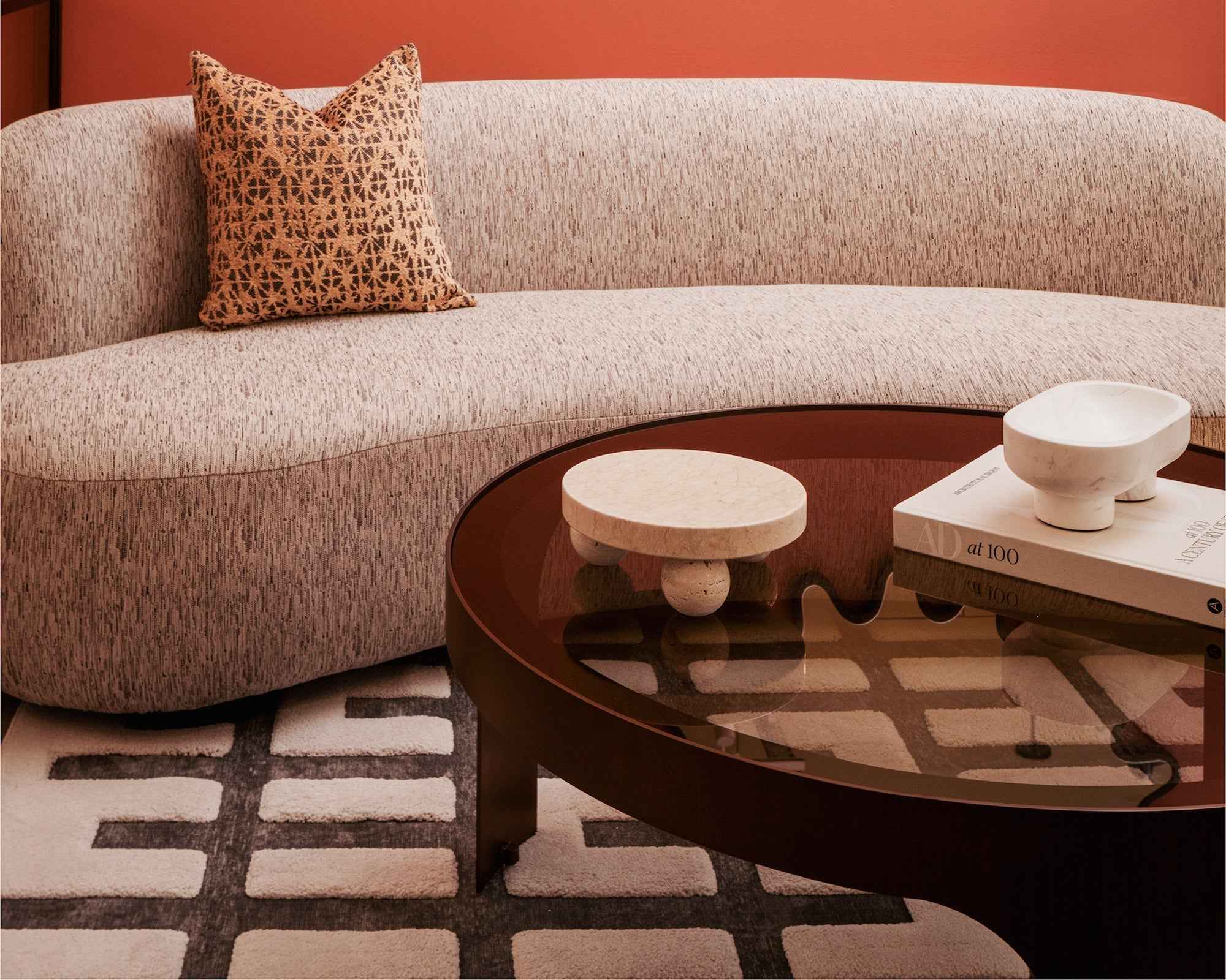 Arch Coffee Table  - Antique Bronze