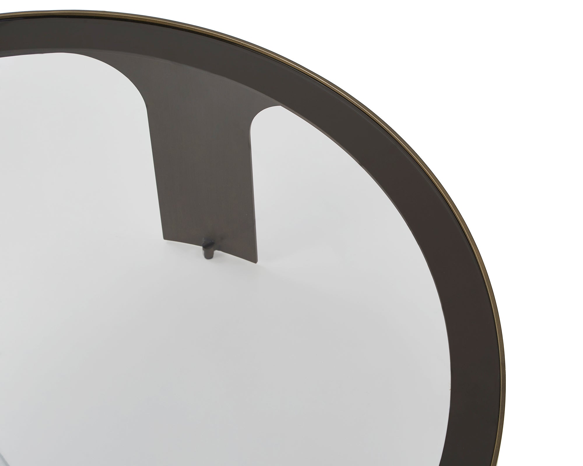 Arch Coffee Table   -  Antique Bronze/Smoked Black