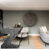 Zeta Desk  - Matt Black Ash Veneer