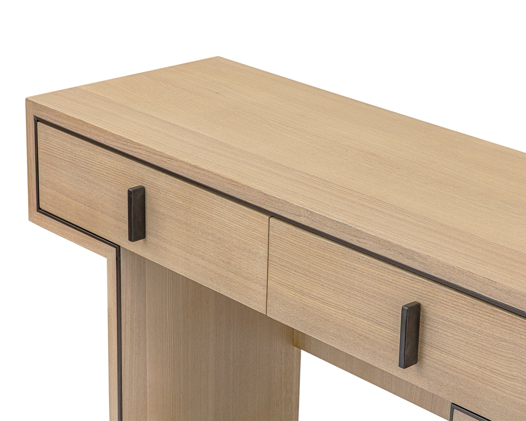 Tigur Console Table  -  Natural Oak