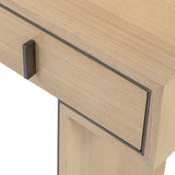 Tigur Console Table  -  Natural Oak