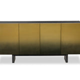 Dim Sideboard  - Black and Gold Ombre