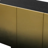 Dim Sideboard  - Black and Gold Ombre