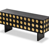 Montana  Sideboard - Black Ash Wood and Brushed Brass