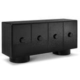 Sintra Sideboard  -  Black Wave Ash Veneer