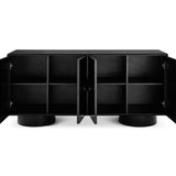 Sintra Sideboard  -  Black Wave Ash Veneer