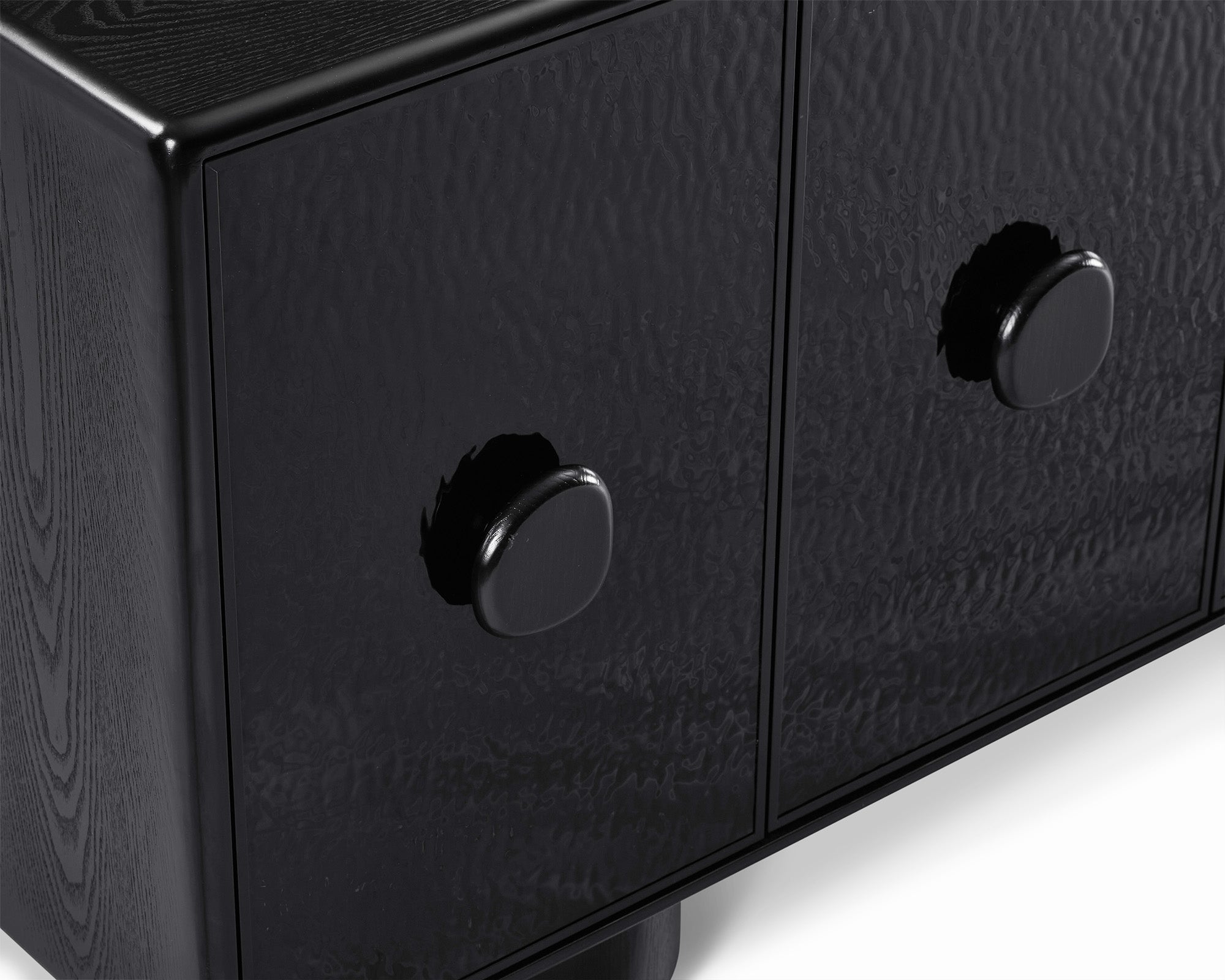 Sintra Sideboard  -  Black Wave Ash Veneer