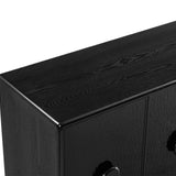 Sintra Sideboard  -  Black Wave Ash Veneer