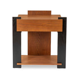 Bugano Bedside Table - Classic Brown