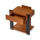 Bugano Bedside Table - Classic Brown