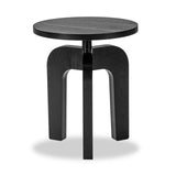 Otek Side Table  -  Matt Black Ash