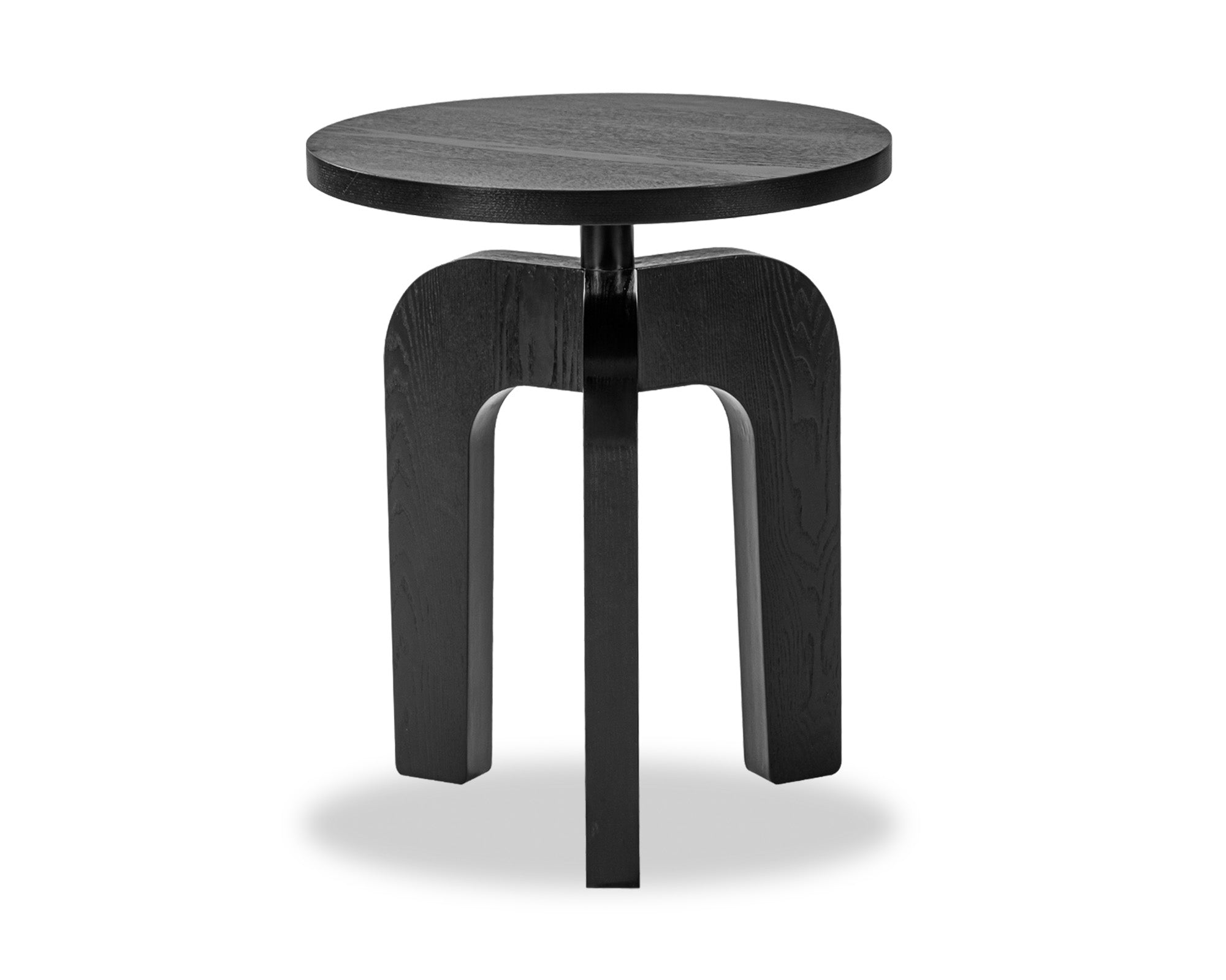 Otek Side Table  -  Matt Black Ash