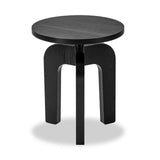 Otek Side Table  -  Matt Black Ash