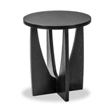 Borne Side Table - Matt Black Ash
