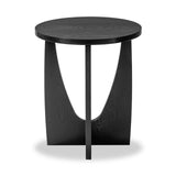 Borne Side Table - Matt Black Ash