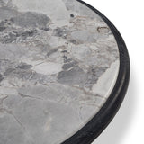Herman Side Table   -  Oreo Grey/Ebony