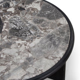 Herman Side Table   -  Oreo Grey/Ebony