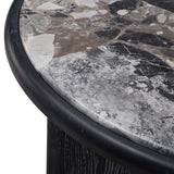 Herman Side Table   -  Oreo Grey/Ebony