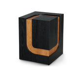 Grove Side Table  -  Wenge & Classic Brown