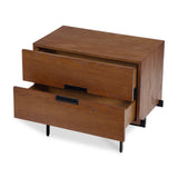 Palau Bedside Table - Classic Brown