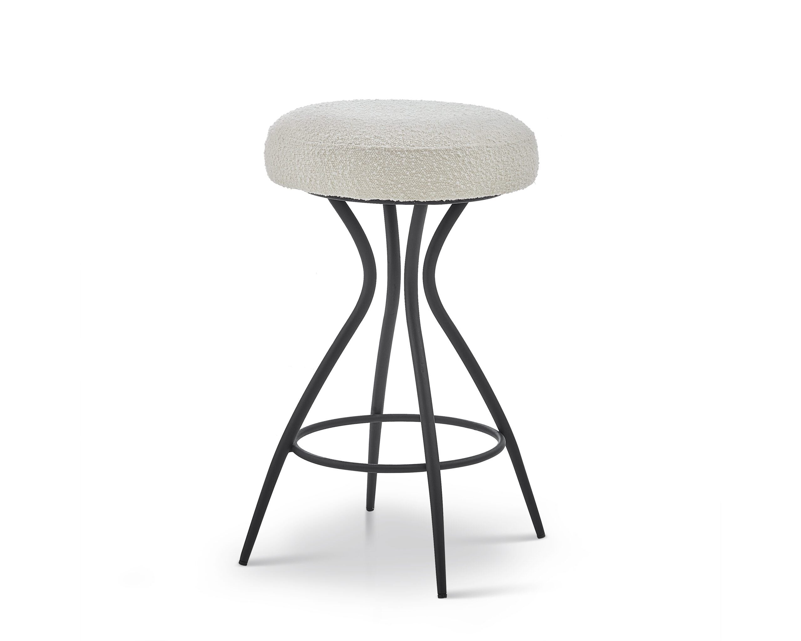 Hydra Counter Stool -  Boucle Sand