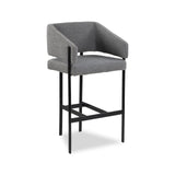 Tatler Bar Stool  -  Boucle Grey