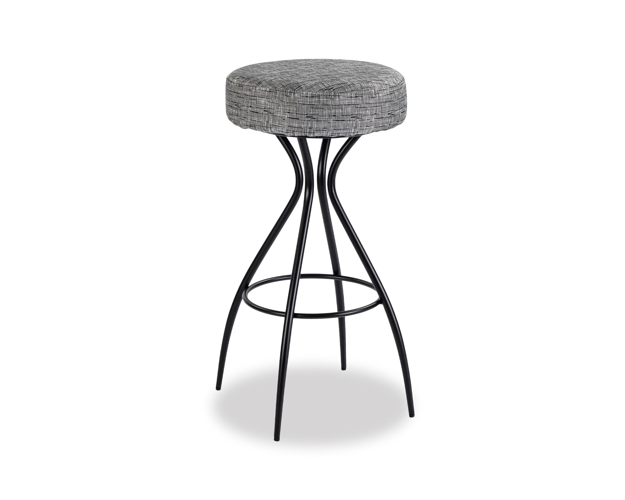 Liang & Eimil Hydra Bar Stool - Artesan Black & White