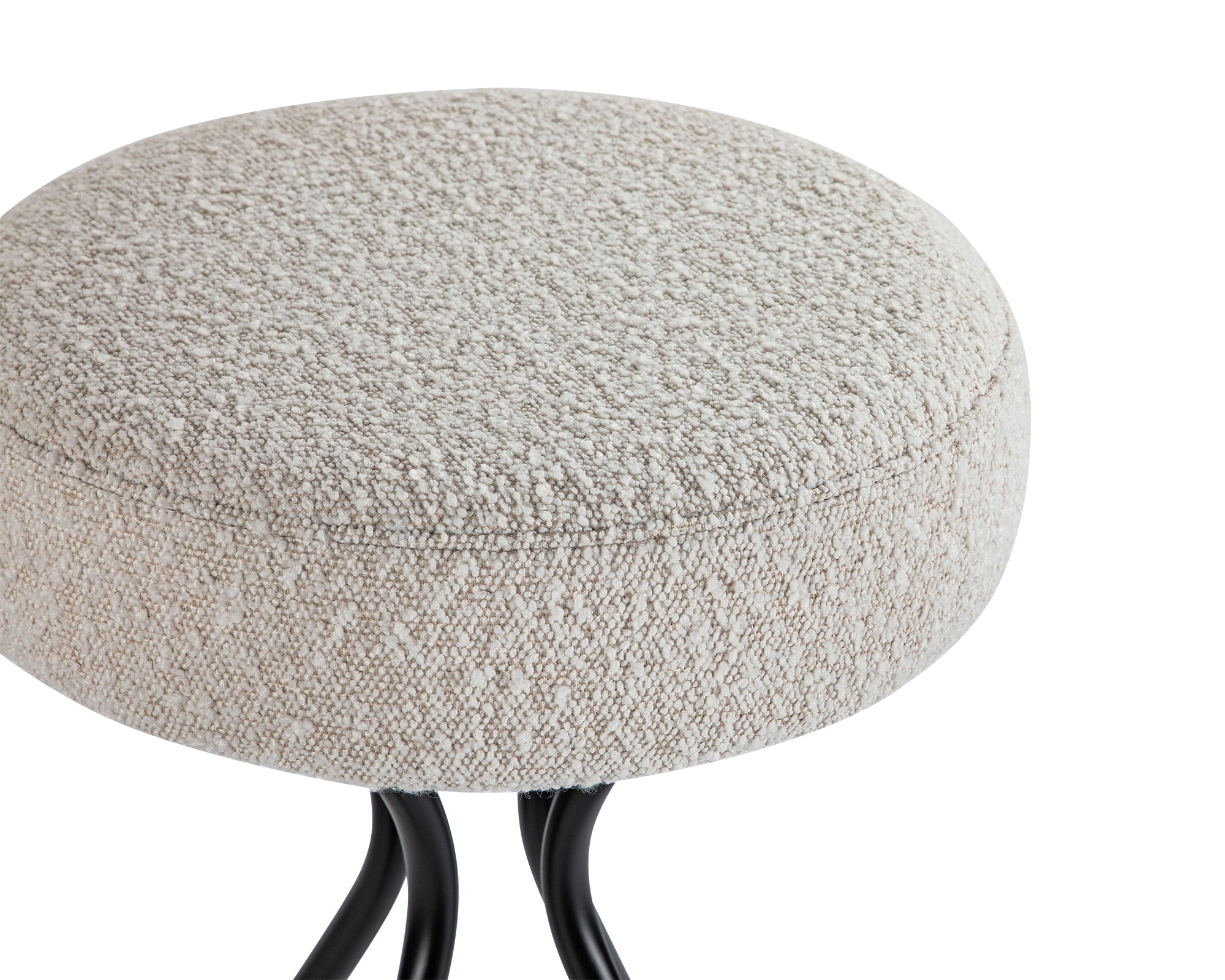 Hydra Bar Stool -  Boucle Sand
